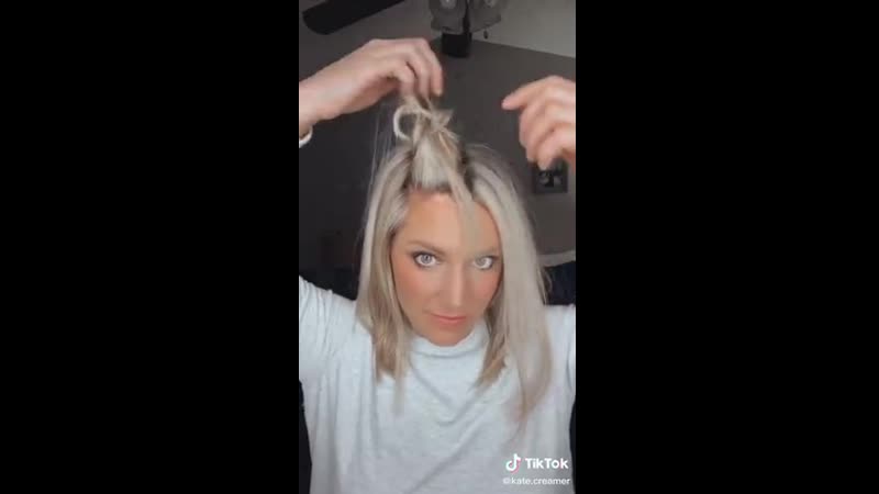 Красивая прическа на скорою руку